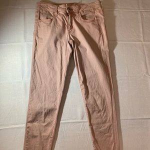 Pale pink jeans!